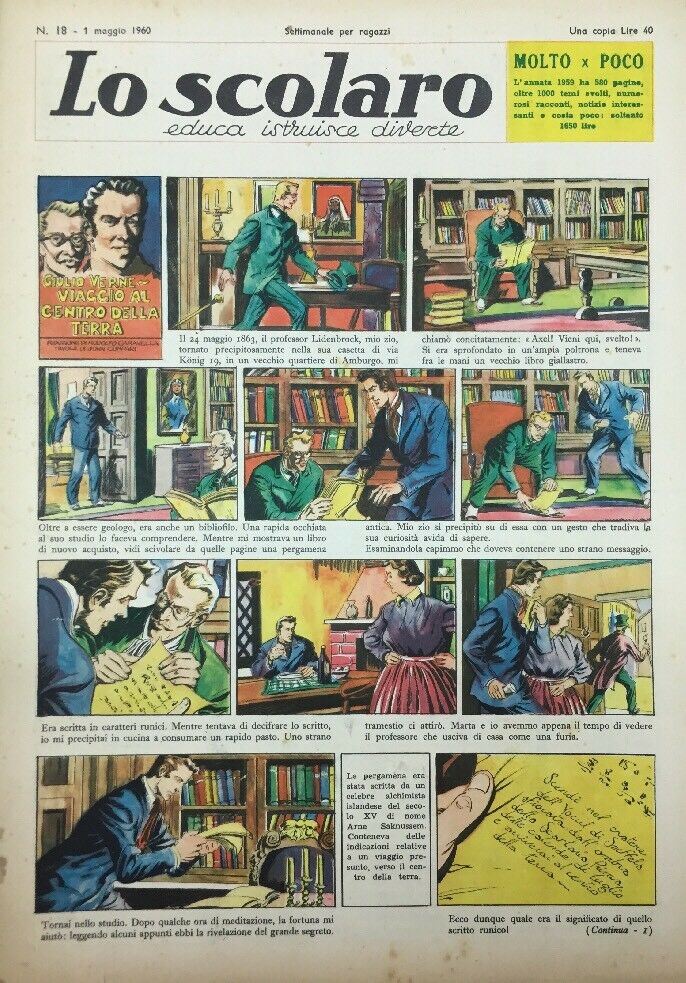LO SCOLARO N.18. 1 Maggio 1960