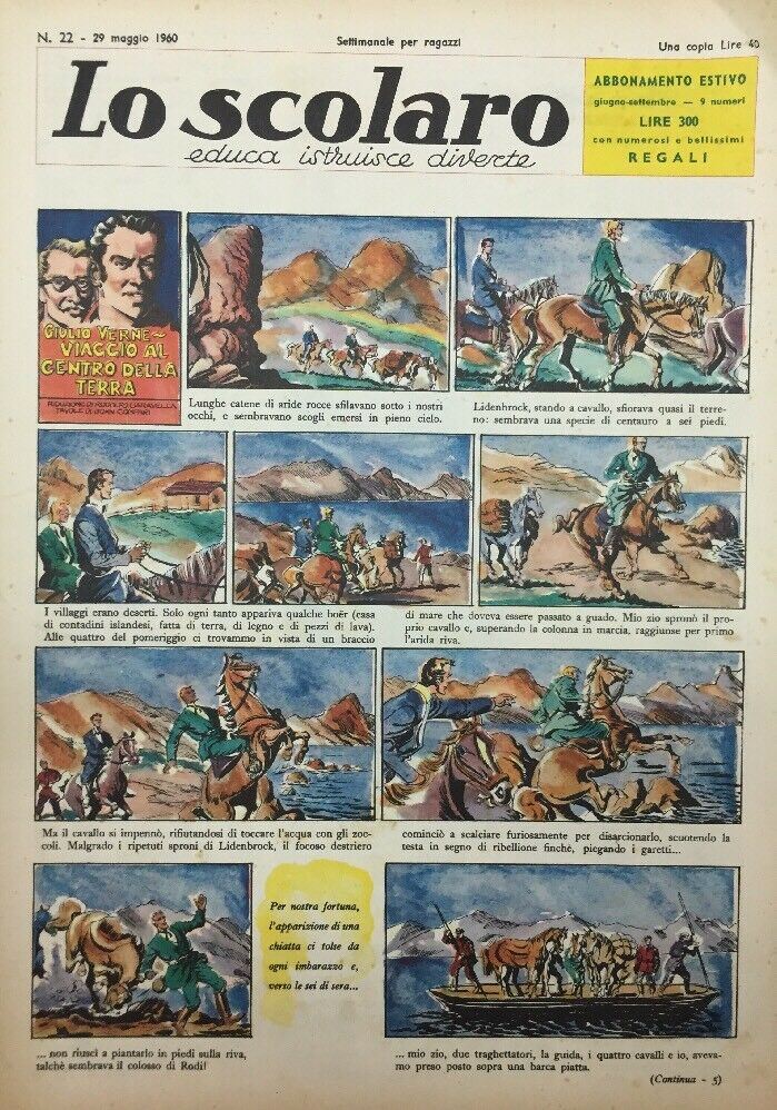 LO SCOLARO N.22. 29 Maggio 1960