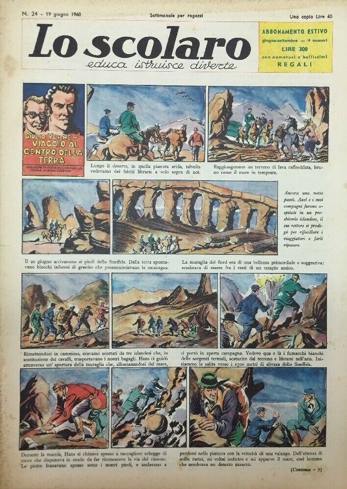 LO SCOLARO N.24. 19 Giugno 1960