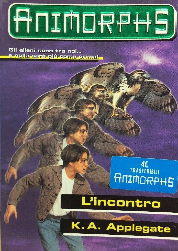 L’INCONTRO K.A. APPLEGATE  ANIMORPHS