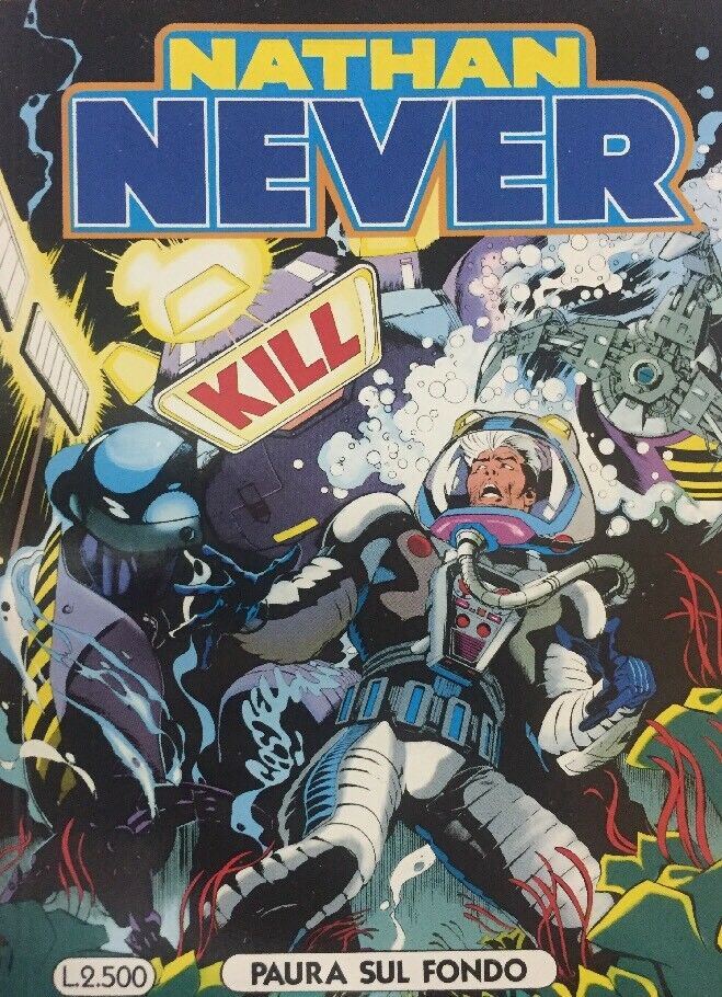 NATHAN NEVER N.42 PAURA SUL FONDO