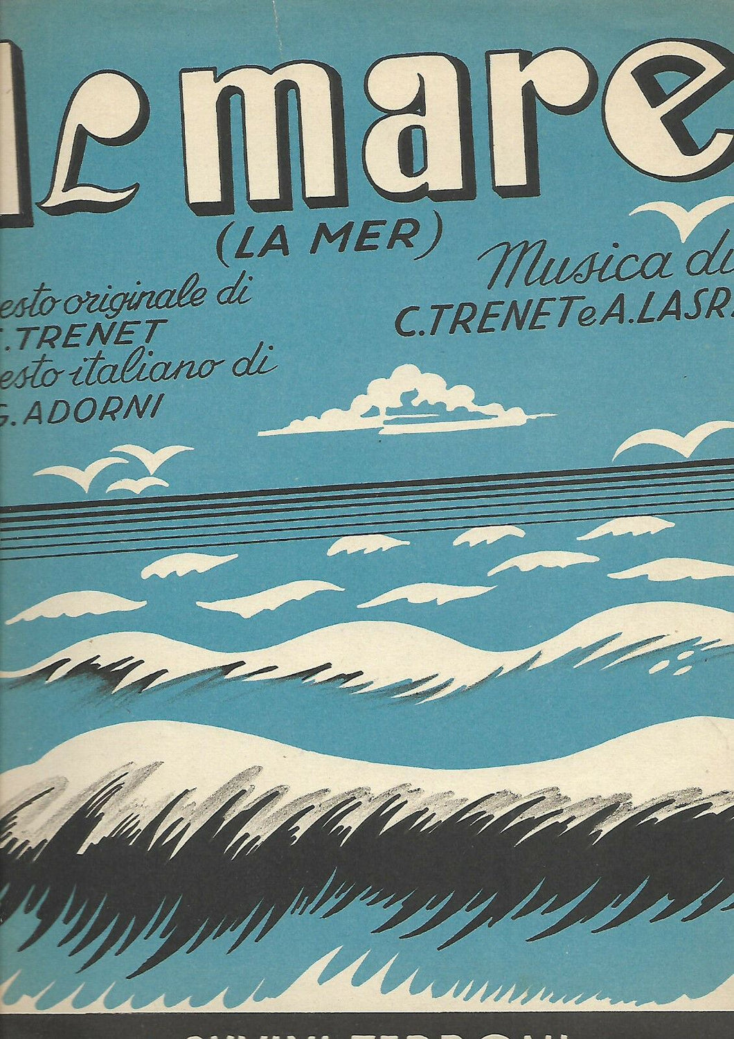 SPARTITO IL MARE (LA MER) RS02