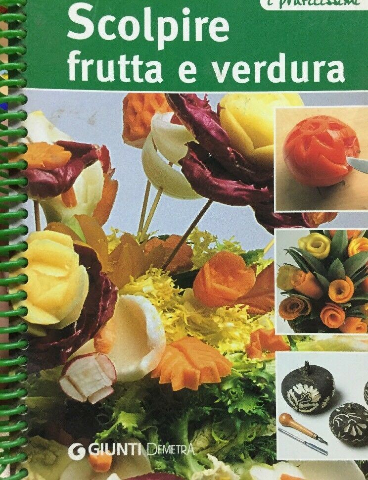 Scolpire frutta e verdura - Giunti Demetra B189