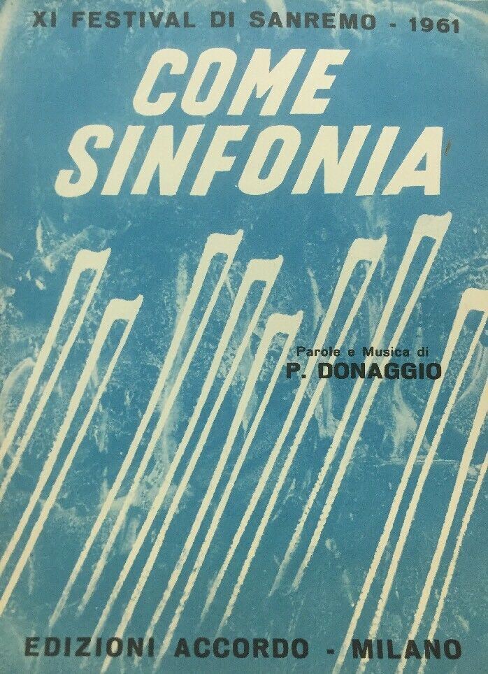 SPARTITO COME SINFONIA  RS02