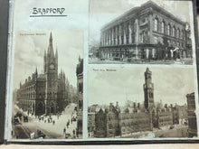 Carica l&#39;immagine nel visualizzatore di Gallery, SOUVENIR GLASCOW E BRADFORD 1900 Circa

