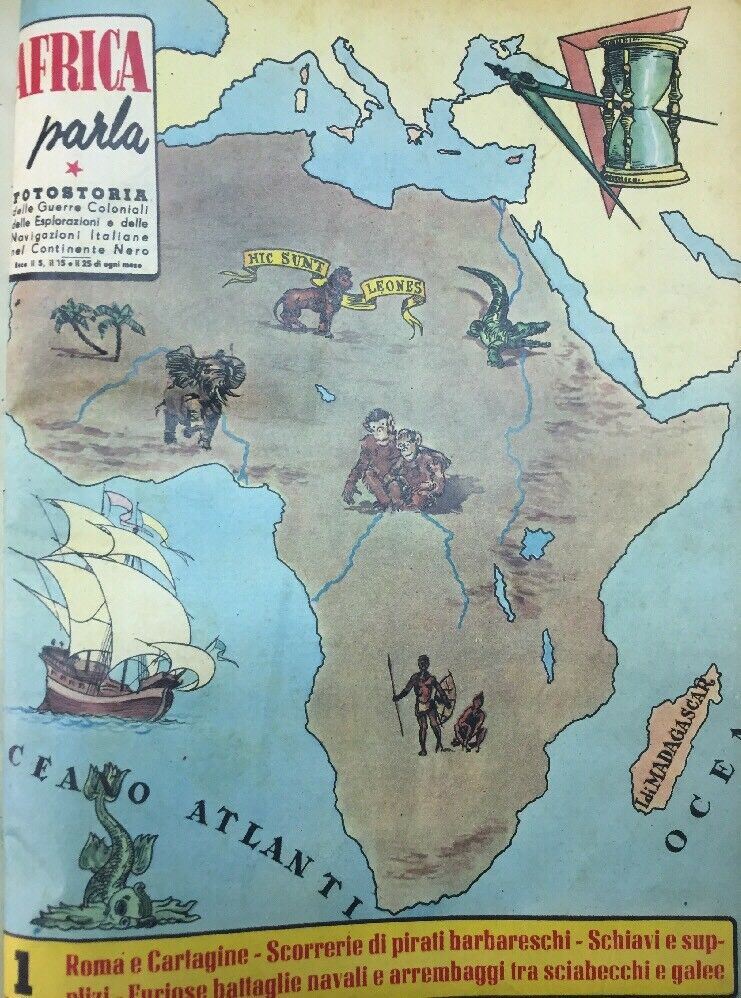 AFRICA PARLA FOTOSTORIA COMPLETA RILEGATA