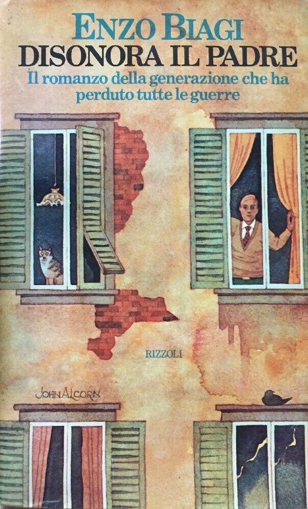 DISONORA IL PADRE ENZO BIAGI RIZZOLI B400