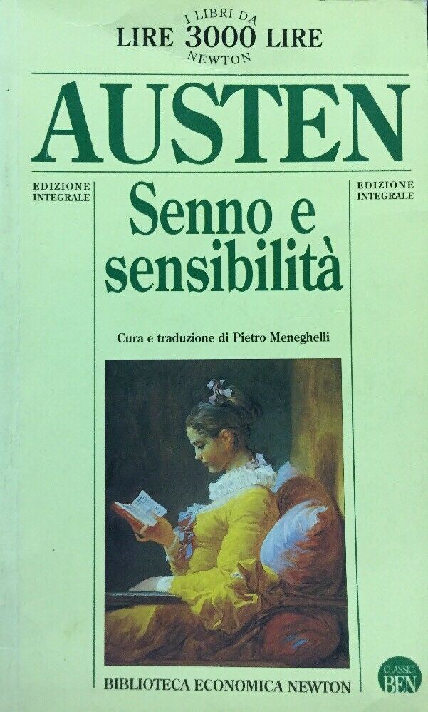 SENNO E SENSIBILITÀ JANE AUSTEN B504