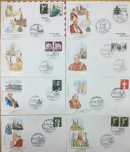 Carica l'immagine nel visualizzatore di Gallery, 1980 VATICANO/GERMANIA VIAGGIO DI GIOVANNI PAOLO II IN GERMANIA 8 FDC ROMA BC08
