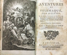 Carica l&#39;immagine nel visualizzatore di Gallery, LES AVENTURES DE TELEMAQUE FILS D’ULYSSE FELENON 1776 Ricco Di Incisioni
