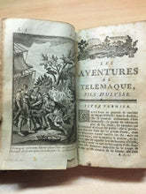 Carica l&#39;immagine nel visualizzatore di Gallery, LES AVENTURES DE TELEMAQUE FILS D’ULYSSE FELENON 1776 Ricco Di Incisioni
