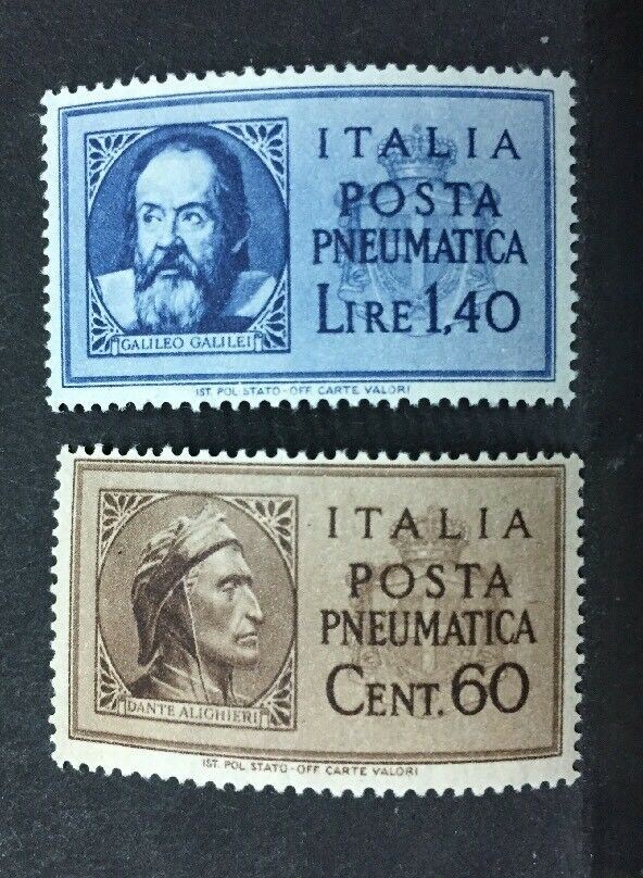 1945 ITALIA LUOGOTENENZA POSTA PNEUMATICA MNH** BC17