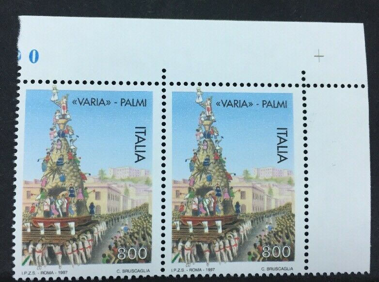 1997 ITALIA VARIA PALMI MNH** RF01