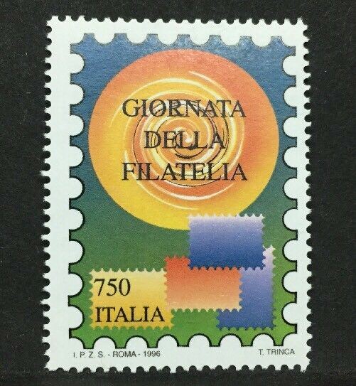 1996 ITALIA GIORNATA DELLA FILATELIA MNH** RF01