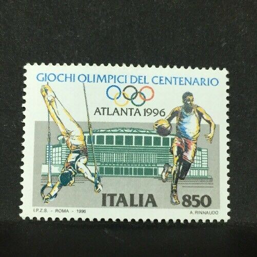 1996 ITALIA OLIMPIADI DI ATLANTA MNH** RF01
