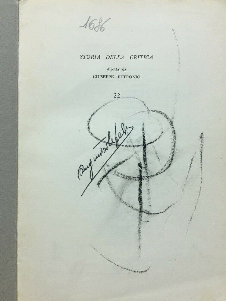 STORIA DELLA CRITICA. IL ROMANTICISMO. PETRONIO C18