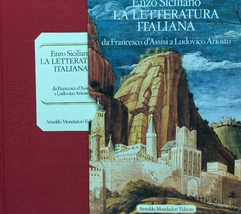 LA LETTERATURA ITALIANA DA FRANCESCO D’ASSISI A LUDOVICO ARIOSTO E.SICILIANO C41