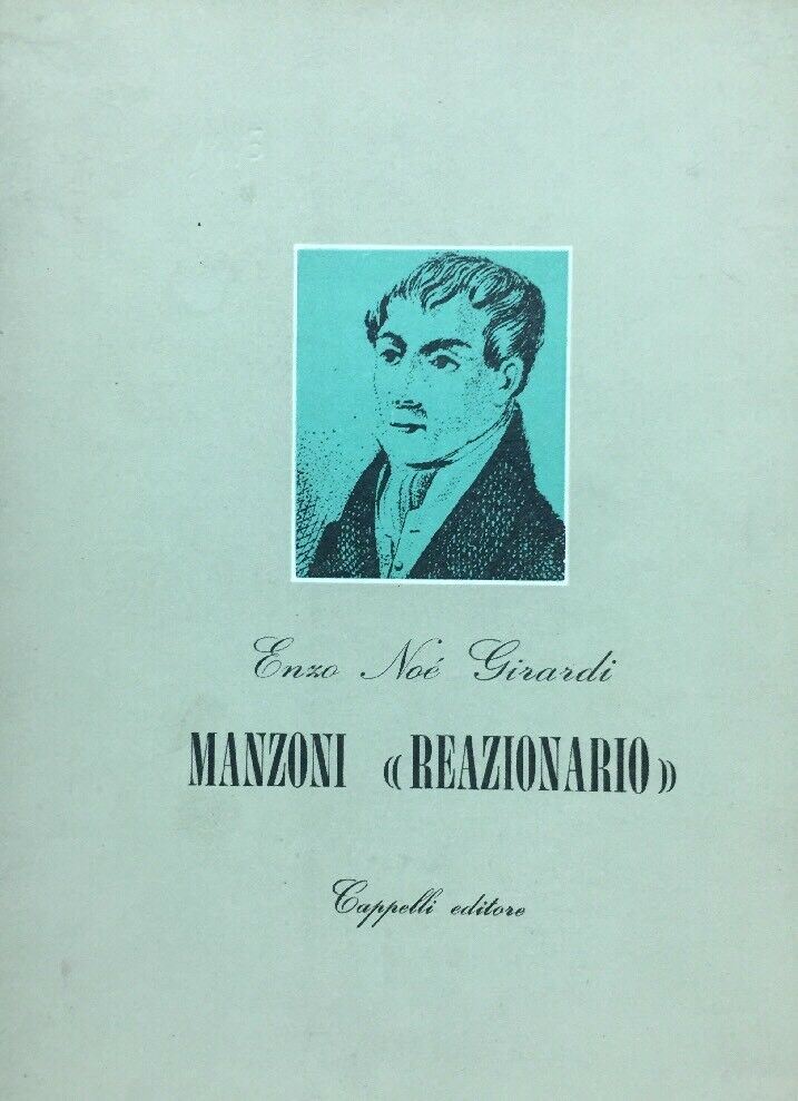 MANZONI REAZIONARIO E. N. GIRARDI C249
