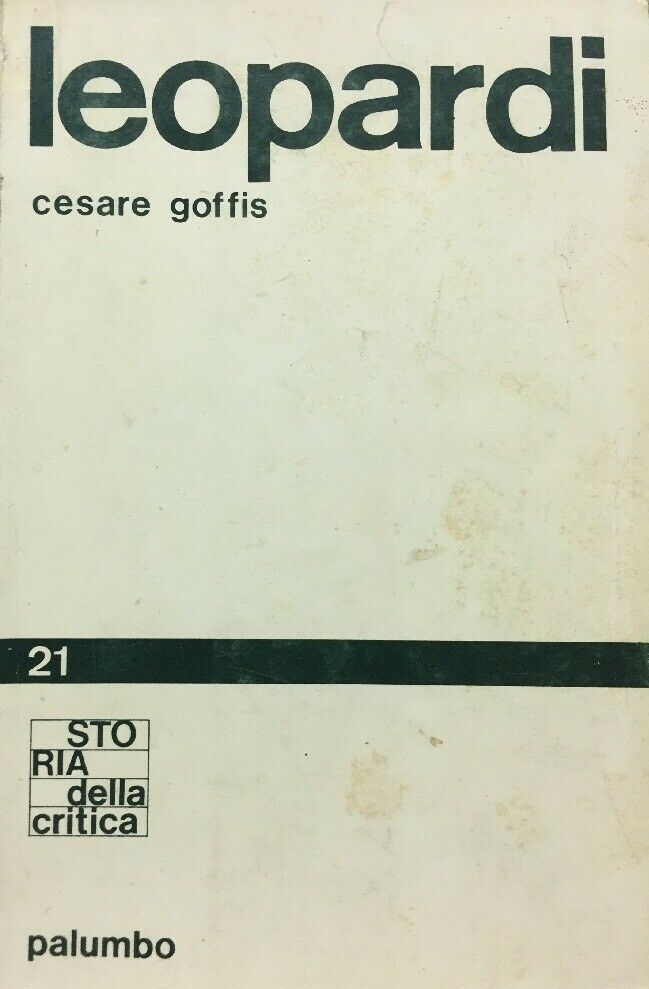 LEOPARDI C. GOFFIS C319