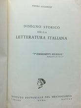 Carica l&#39;immagine nel visualizzatore di Gallery, DISEGNO STORICO DELLA LETTERATURA ITALIANA P. AZZARONE C326
