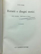 Carica l&#39;immagine nel visualizzatore di Gallery, RITRATTI E DISEGNI STORICI L. RUSSO SERIE PRIMA E SECONDA C355
