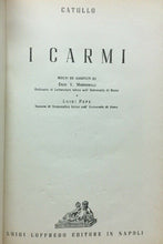 Carica l&#39;immagine nel visualizzatore di Gallery, I CARMI CATULLO  C391
