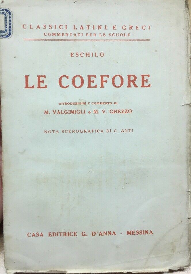 LE COEFORE ESCHILO C397