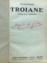 Carica l&#39;immagine nel visualizzatore di Gallery, TROIANE IPPOLITO EURIPIDE C422
