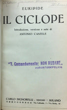 Carica l&#39;immagine nel visualizzatore di Gallery, IL CICLOPE EURIPIDE C435
