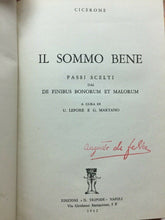 Carica l&#39;immagine nel visualizzatore di Gallery, IL SOMMO BENE CICERONE C439
