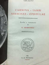 Carica l&#39;immagine nel visualizzatore di Gallery, CARMINA IAMBI SERMONES EPISTULAE ORAZIO C451
