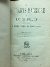 Carica l&#39;immagine nel visualizzatore di Gallery, IL MORGANTE MAGGIORE L. PULCI 1878 C464
