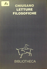 Carica l&#39;immagine nel visualizzatore di Gallery, LETTURE FILOSOFICHE CHIUSANO D309
