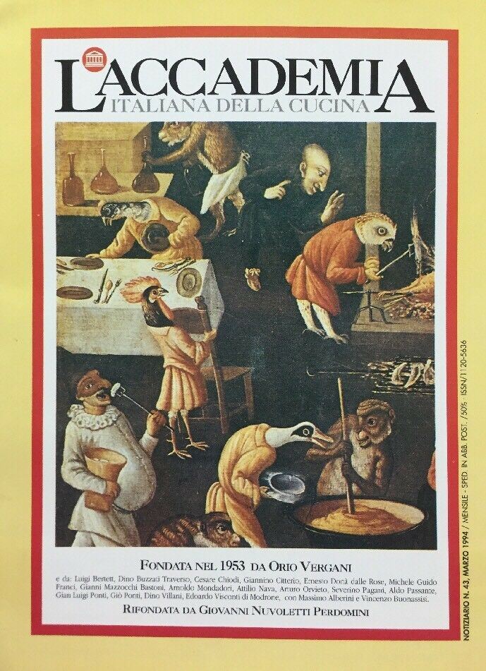 L’ACCADEMIA ITALIANA DELLA CUCINA MARZO 1994 D433