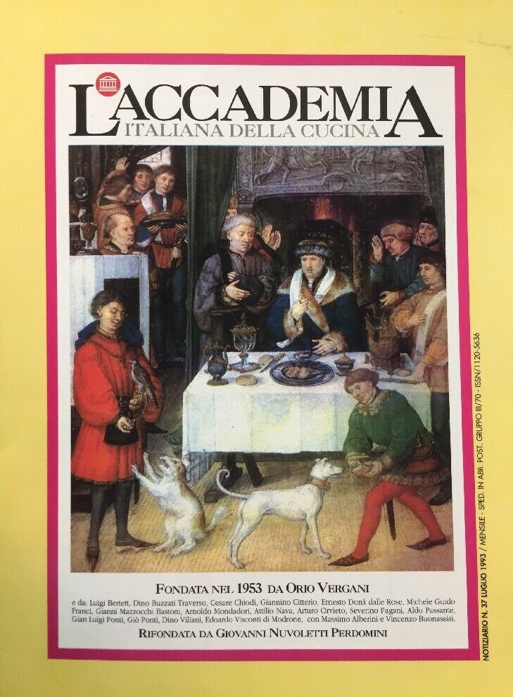 L’ACCADEMIA ITALIANA DELLA CUCINA LUGLIO 1993 D453