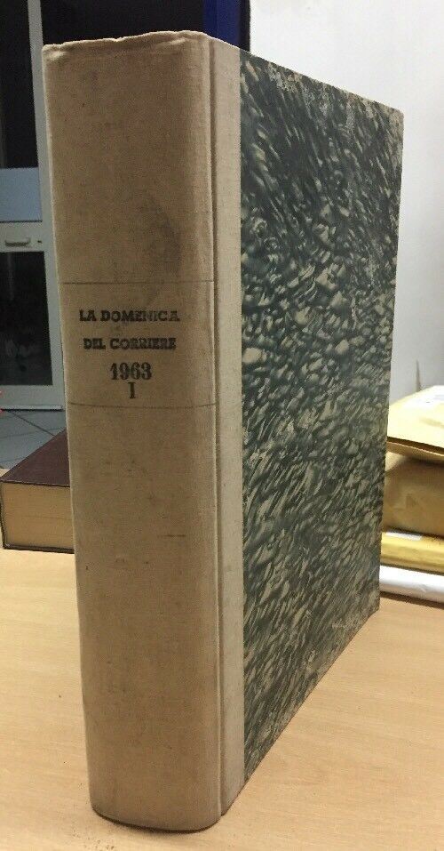 DOMENICA DEL CORRIERE DAL N.1 Al N. 26 1963 Rilegati D464