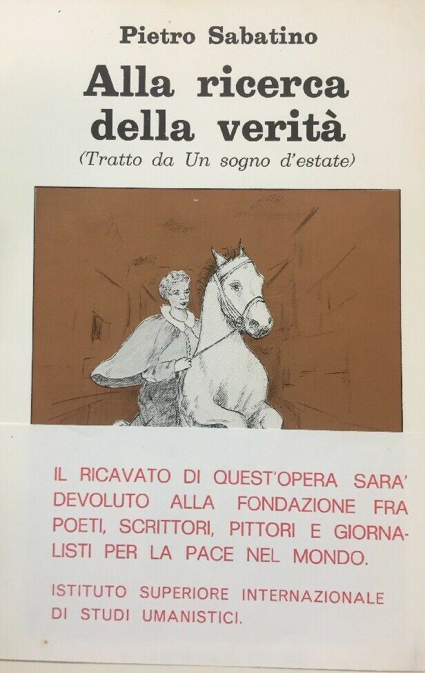ALLA RICERCA DELLA VERITÀ P. SABATINO E05