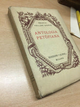 Carica l&#39;immagine nel visualizzatore di Gallery, ANTOLOGIA PETÖFIANA F. VELLANI DIONISI 1929 E71
