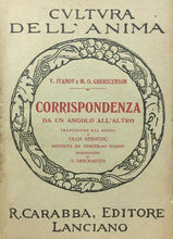 Carica l&#39;immagine nel visualizzatore di Gallery, CORRISPONDENZA DA UN ANGOLO ALL’ALTRO V. IVANOV M. O. GHERSCENSON 1932 E73
