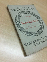 Carica l&#39;immagine nel visualizzatore di Gallery, MONOLOGIO S. ANSELMO CULTURA DELL’ANIMA 1922 E78
