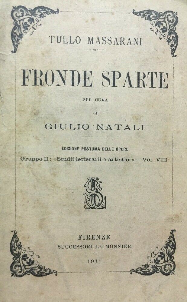 FRONDE SPARTE TULLO MASSARANI 1911 E93