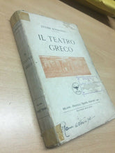 Carica l&#39;immagine nel visualizzatore di Gallery, IL TEATRO GRECO E. ROMAGNOLI TREVES 1918 E111
