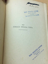 Carica l&#39;immagine nel visualizzatore di Gallery, GLI IDEALI DELLA VITA DISCORSI DI PSICOLOGIA W. JAMES 1921 E128
