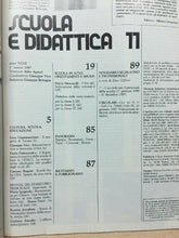 Carica l&#39;immagine nel visualizzatore di Gallery, SCUOLA E DIDATTICA N.11 1 MARZO 1987 E162
