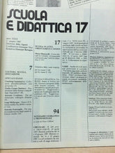 Carica l&#39;immagine nel visualizzatore di Gallery, SCUOLA E DIDATTICA N.17 1 GIUGNO 1987 E164
