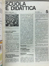 Carica l&#39;immagine nel visualizzatore di Gallery, SCUOLA E DIDATTICA N.5 15 NOVEMBRE 1985 E173
