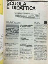 Carica l&#39;immagine nel visualizzatore di Gallery, SCUOLA E DIDATTICA N. 15 1 MAGGIO 1986 E175
