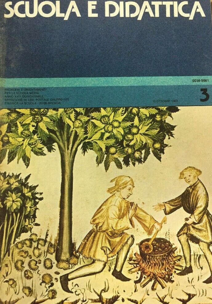 SCUOLA E DIDATTICA N.3 15 OTTOBRE 1983 E183