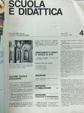 Carica l&#39;immagine nel visualizzatore di Gallery, SCUOLA E DIDATTICA N.4 1 NOVEMBRE 1984 E191
