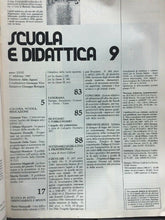 Carica l&#39;immagine nel visualizzatore di Gallery, SCUOLA E DIDATTICA N.9. 1 FEBBRAIO 1987 E207
